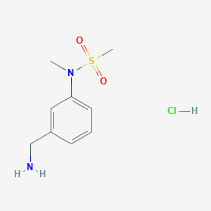 N-(3-(Aminomethyl)phenyl)-N-methylmethanesulfonamide hydrochloride