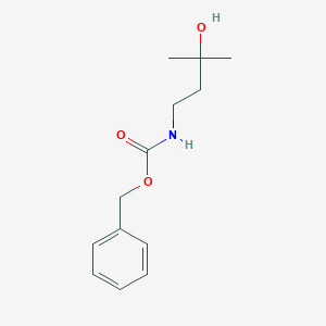 benzyl N-(3-hydroxy-3-methylbutyl)carbamate