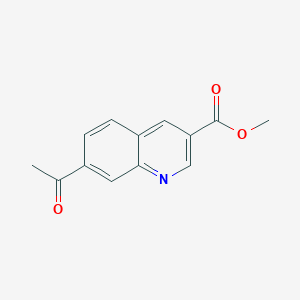 Methyl 7-acetylquinoline-3-carboxylate