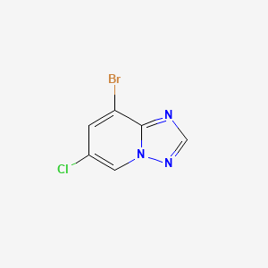 8-Bromo-6-chloro-[1,2,4]triazolo[1,5-a]pyridine