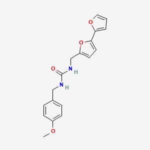 1-([2,2'-Bifuran]-5-ylmethyl)-3-(4-methoxybenzyl)urea