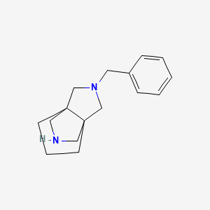 2-Benzyltetrahydro-1H,4H-3a,6a-(methanoiminomethano)cyclopenta[c]pyrrole
