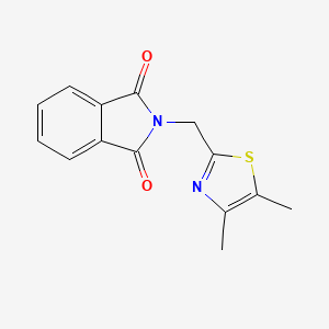 2-[(Dimethyl-1,3-thiazol-2-yl)methyl]-2,3-dihydro-1H-isoindole-1,3-dione