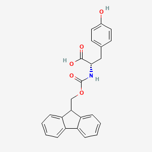 molecular formula C24H21NO5 B2862115 Fmoc-Tyr-OH CAS No. 112883-29-1; 92954-90-0