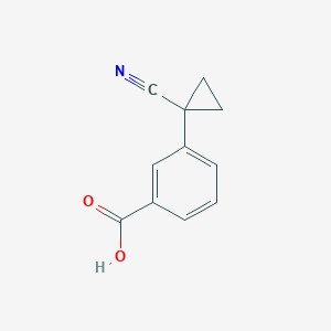 3-(1-Cyanocyclopropyl)benzoic acid