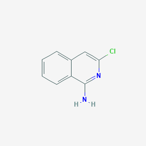 molecular formula C9H7ClN2 B2862188 3-Chloroisoquinolin-1-amine CAS No. 7574-67-6