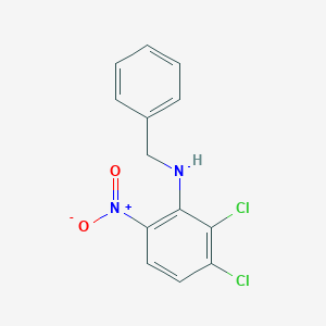 N-benzyl-2,3-dichloro-6-nitroaniline