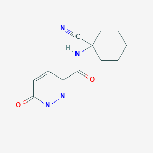N-(1-Cyanocyclohexyl)-1-methyl-6-oxopyridazine-3-carboxamide