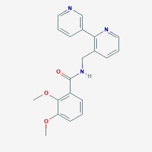 N-([2,3'-bipyridin]-3-ylmethyl)-2,3-dimethoxybenzamide