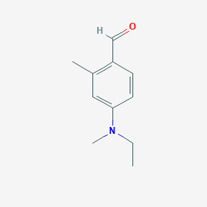 4-[Ethyl(methyl)amino]-2-methylbenzaldehyde