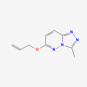 3-methyl-6-(prop-2-en-1-yloxy)-[1,2,4]triazolo[4,3-b]pyridazine