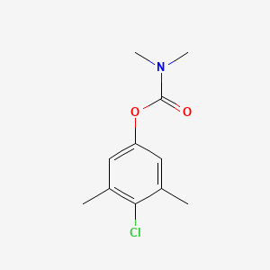 molecular formula C11H14ClNO2 B2862660 4-Chloro-3,5-dimethylphenyl dimethylcarbamate CAS No. 29285-61-8