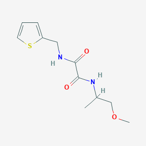 N1-(1-methoxypropan-2-yl)-N2-(thiophen-2-ylmethyl)oxalamide