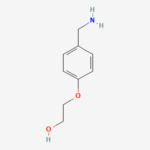2-[4-(Aminomethyl)phenoxy]ethan-1-ol