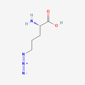 molecular formula C5H10N4O2 B2862722 5-Azidonorvaline CAS No. 156463-09-1; 1782935-10-7