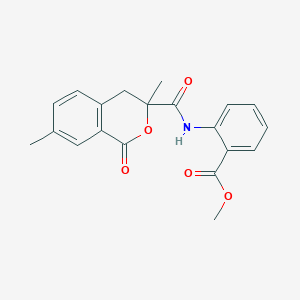 Methyl 2-(3,7-dimethyl-1-oxoisochroman-3-carboxamido)benzoate