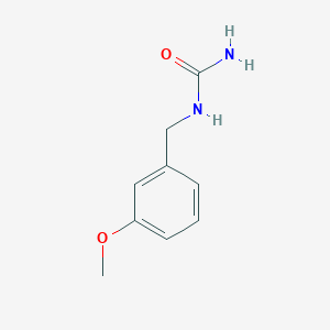 molecular formula C9H12N2O2 B2862795 [(3-Methoxyphenyl)methyl]urea CAS No. 92764-07-3