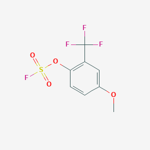 1-Fluorosulfonyloxy-4-methoxy-2-(trifluoromethyl)benzene