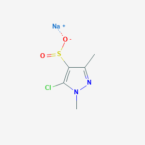 sodium 5-chloro-1,3-dimethyl-1H-pyrazole-4-sulfinate