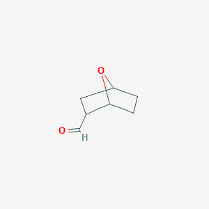 molecular formula C7H10O2 B2862877 7-Oxabicyclo[2.2.1]heptane-2-carbaldehyde CAS No. 878167-02-3