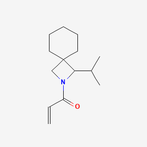 1-(3-Propan-2-yl-2-azaspiro[3.5]nonan-2-yl)prop-2-en-1-one