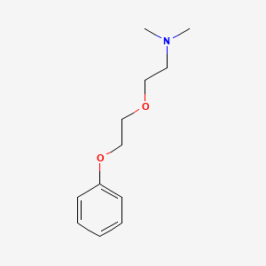 molecular formula C12H19NO2 B2862899 N,N-二甲基-2-(2-苯氧基乙氧基)乙胺 CAS No. 100252-25-3