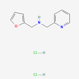 N-(2-Furylmethyl)-N-(pyridin-2-ylmethyl)amine dihydrochloride