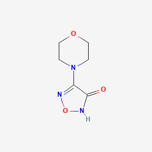 3-Hydroxy-4-(morpholin-4-yl)-1,2,5-oxadiazole