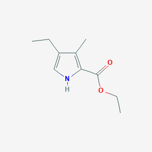 Ethyl 4-ethyl-3-methyl-1H-pyrrole-2-carboxylate