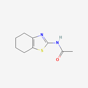 molecular formula C9H12N2OS B2863088 N-(4,5,6,7-tetrahydro-1,3-benzothiazol-2-yl)acetamide CAS No. 58702-38-8