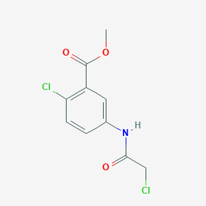 Methyl 2-chloro-5-[(chloroacetyl)amino]benzoate
