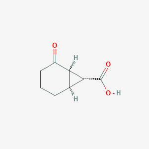 molecular formula C8H10O3 B2863130 (1R,6S,7R)-2-Oxobicyclo[4.1.0]heptane-7-carboxylic acid CAS No. 1903172-74-6