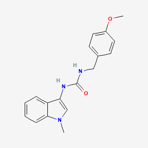 1-(4-methoxybenzyl)-3-(1-methyl-1H-indol-3-yl)urea