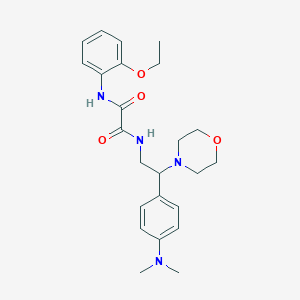 N1-(2-(4-(dimethylamino)phenyl)-2-morpholinoethyl)-N2-(2-ethoxyphenyl)oxalamide