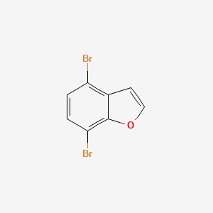 molecular formula C8H4Br2O B2863226 4,7-Dibromobenzofuran CAS No. 1388071-29-1