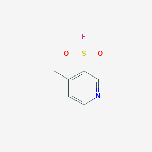 molecular formula C6H6FNO2S B2863279 4-Methylpyridine-3-sulfonyl fluoride CAS No. 2137914-42-0