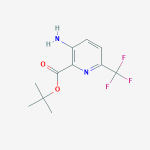 Tert-butyl 3-amino-6-(trifluoromethyl)pyridine-2-carboxylate
