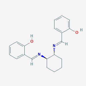 2,2'-(1E,1'E)-(trans (+/-)-Cyclohexane-1,2-diylbis(azan-1-YL-1-ylidene)bis(methan-1-YL-1-ylidene)diphenol