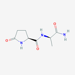 Pyroglutamylalanine amide