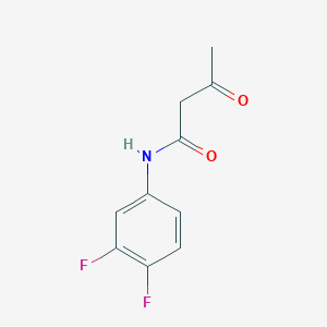 molecular formula C10H9F2NO2 B2863445 N-(3,4-二氟苯基)-3-氧代丁酰胺 CAS No. 414872-57-4