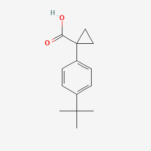 1-(4-Tert-butylphenyl)cyclopropanecarboxylic acid