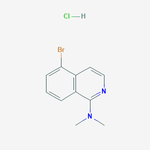 5-Bromo-N,N-dimethylisoquinolin-1-amine hydrochloride