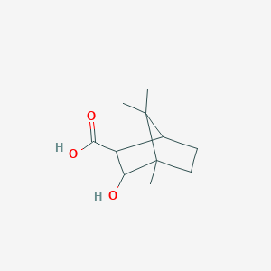 3-Hydroxy-4,7,7-trimethylbicyclo[2.2.1]heptane-2-carboxylic acid
