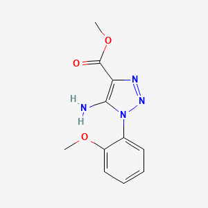 Methyl 5-amino-1-(2-methoxyphenyl)-1H-1,2,3-triazole-4-carboxylate