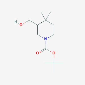 tert-Butyl 3-(hydroxymethyl)-4,4-dimethylpiperidine-1-carboxylate