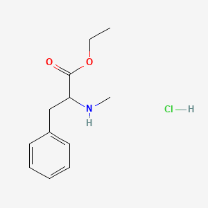 Ethyl 2-(methylamino)-3-phenylpropanoate hydrochloride