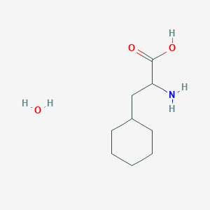 2-Amino-3-cyclohexylpropanoic acid;hydrate