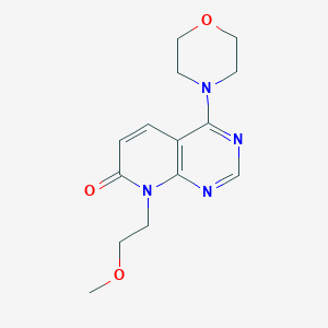 8-(2-methoxyethyl)-4-morpholinopyrido[2,3-d]pyrimidin-7(8H)-one
