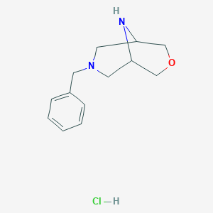 7-Benzyl-3-Oxa-7,9-Diazabicyclo[3.3.1]Nonane Hydrochloride