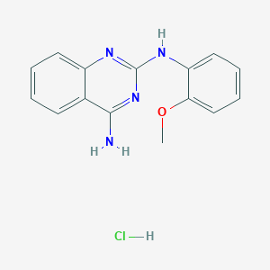 N2-(2-methoxyphenyl)quinazoline-2,4-diamine hydrochloride